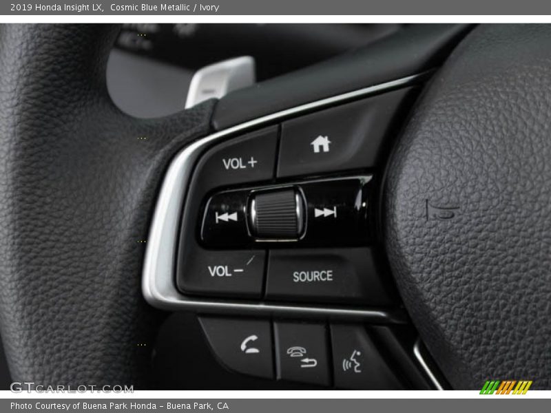 Cosmic Blue Metallic / Ivory 2019 Honda Insight LX