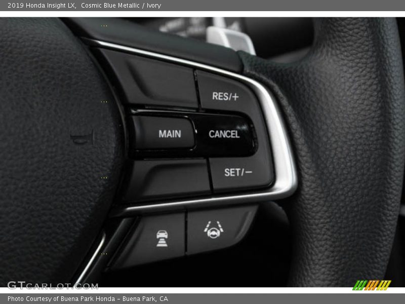 Cosmic Blue Metallic / Ivory 2019 Honda Insight LX