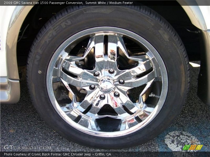 Summit White / Medium Pewter 2009 GMC Savana Van 1500 Passenger Conversion