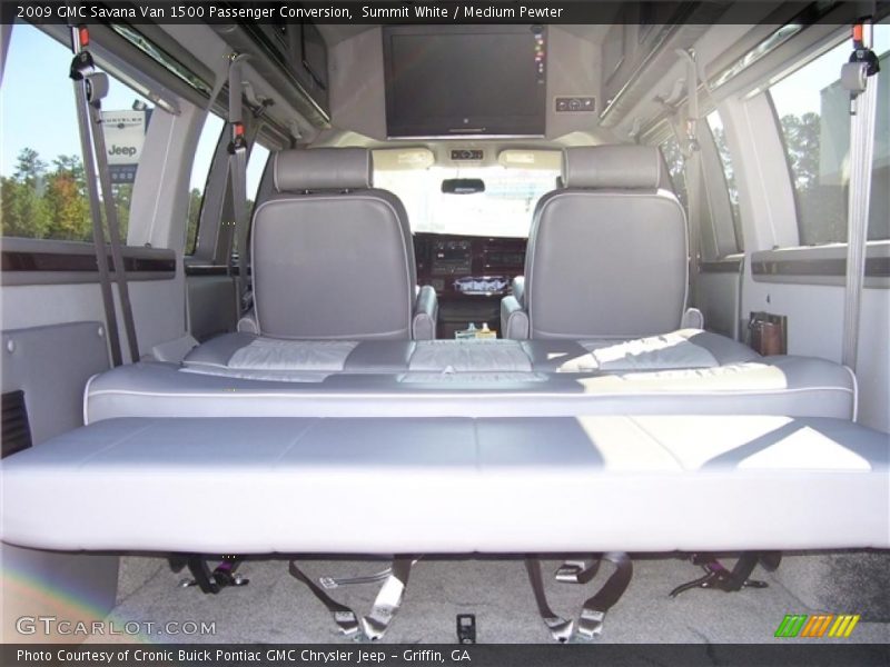 Summit White / Medium Pewter 2009 GMC Savana Van 1500 Passenger Conversion