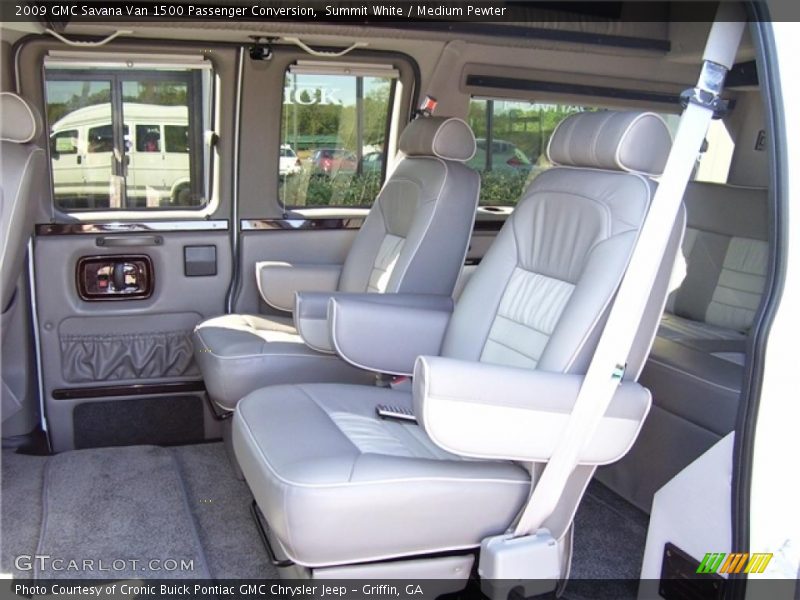 Summit White / Medium Pewter 2009 GMC Savana Van 1500 Passenger Conversion