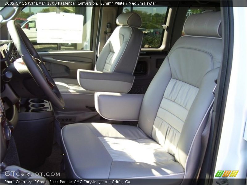Summit White / Medium Pewter 2009 GMC Savana Van 1500 Passenger Conversion