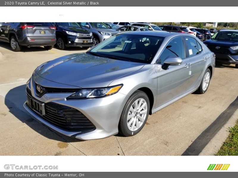 Celestial Silver Metallic / Black 2020 Toyota Camry LE