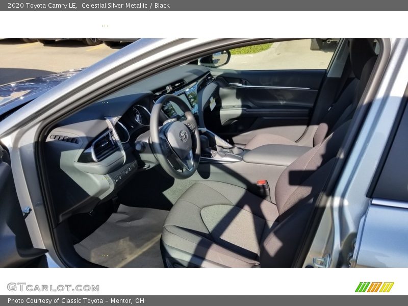 Celestial Silver Metallic / Black 2020 Toyota Camry LE