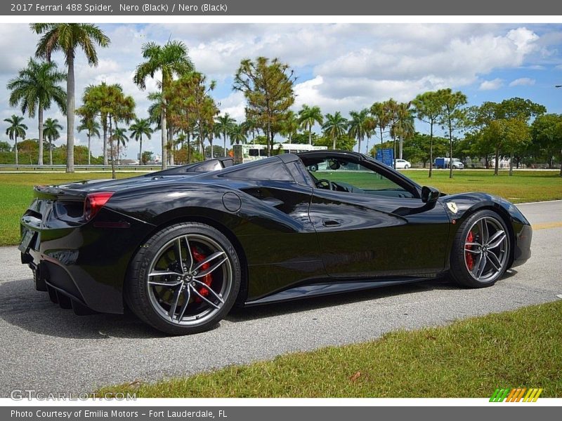  2017 488 Spider  Nero (Black)