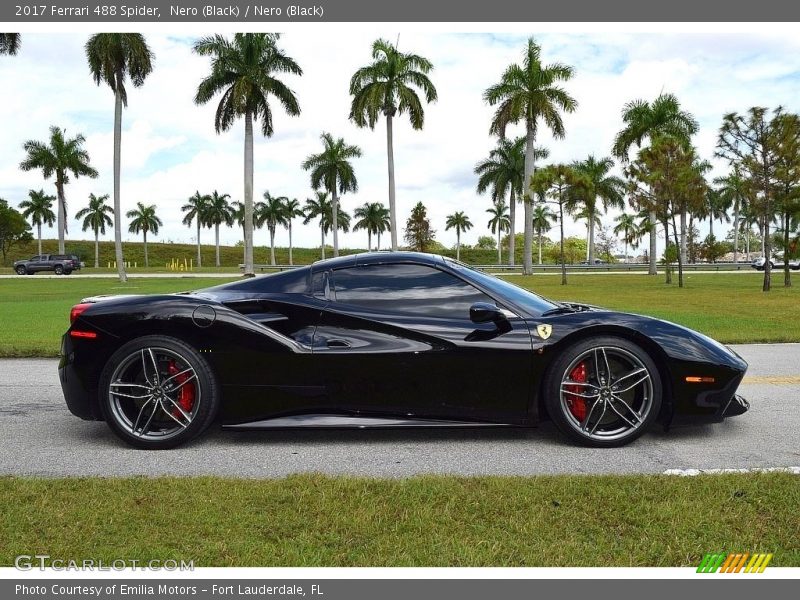  2017 488 Spider  Nero (Black)