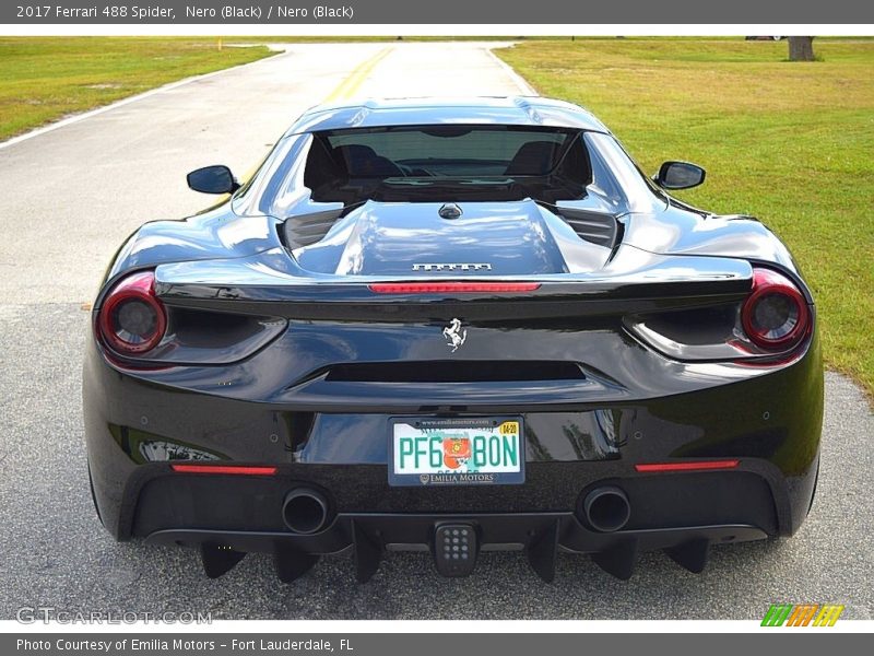  2017 488 Spider  Nero (Black)
