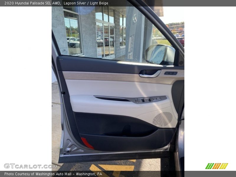 Lagoon Silver / Light Beige 2020 Hyundai Palisade SEL AWD