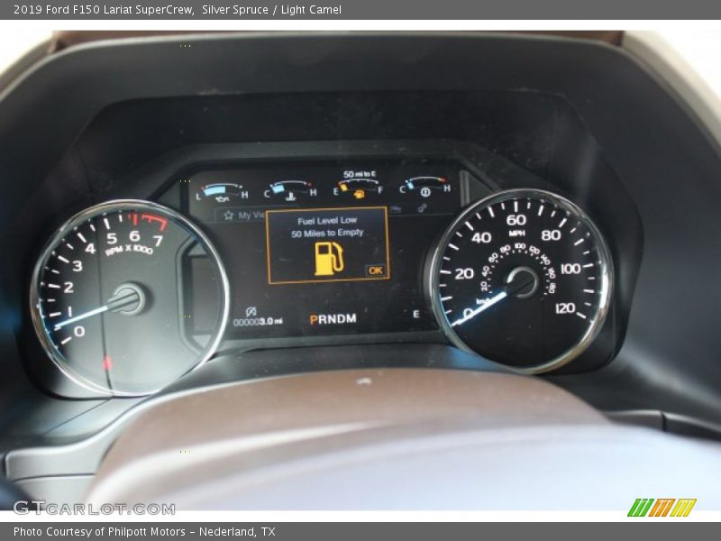 Silver Spruce / Light Camel 2019 Ford F150 Lariat SuperCrew