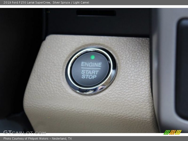 Silver Spruce / Light Camel 2019 Ford F150 Lariat SuperCrew