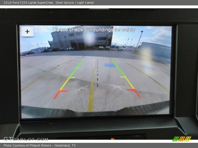 Silver Spruce / Light Camel 2019 Ford F150 Lariat SuperCrew