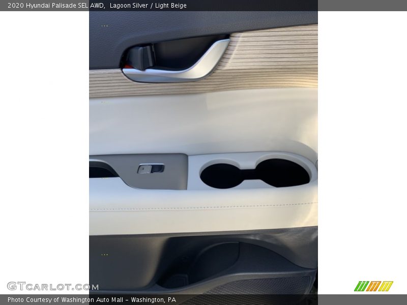 Lagoon Silver / Light Beige 2020 Hyundai Palisade SEL AWD