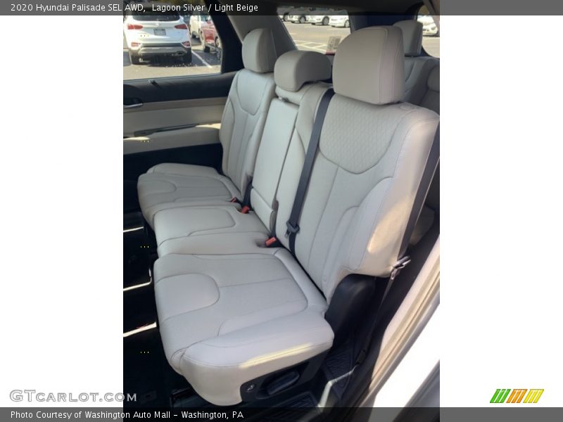 Rear Seat of 2020 Palisade SEL AWD