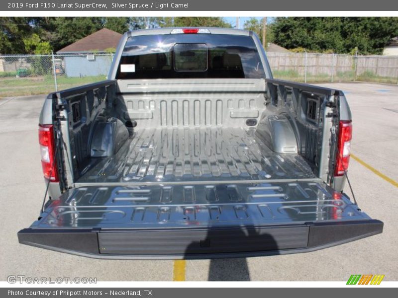 Silver Spruce / Light Camel 2019 Ford F150 Lariat SuperCrew