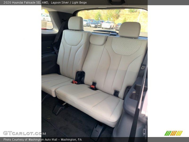 Rear Seat of 2020 Palisade SEL AWD