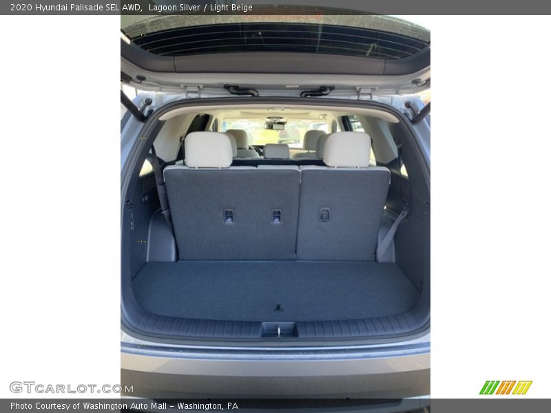  2020 Palisade SEL AWD Trunk