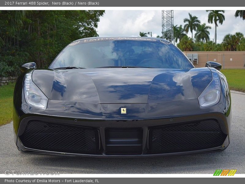 Nero (Black) / Nero (Black) 2017 Ferrari 488 Spider