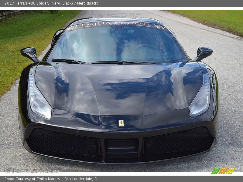  2017 488 Spider  Nero (Black)