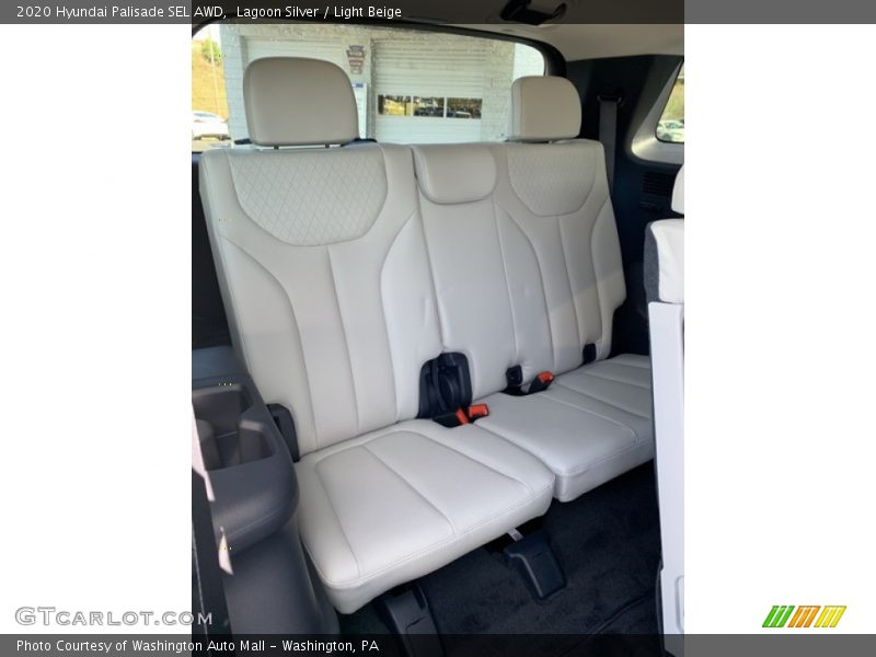 Rear Seat of 2020 Palisade SEL AWD