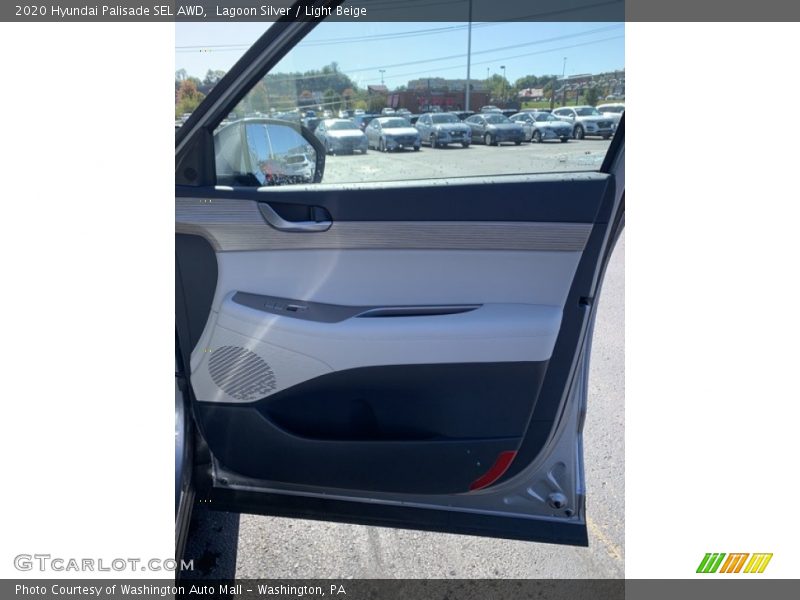 Lagoon Silver / Light Beige 2020 Hyundai Palisade SEL AWD