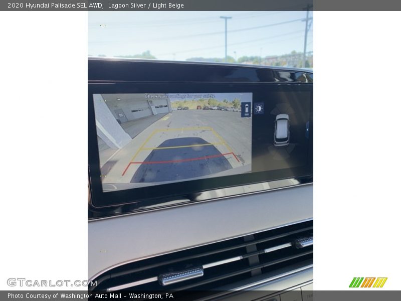 Lagoon Silver / Light Beige 2020 Hyundai Palisade SEL AWD