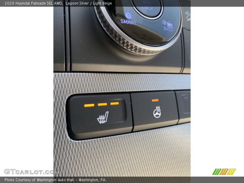 Lagoon Silver / Light Beige 2020 Hyundai Palisade SEL AWD