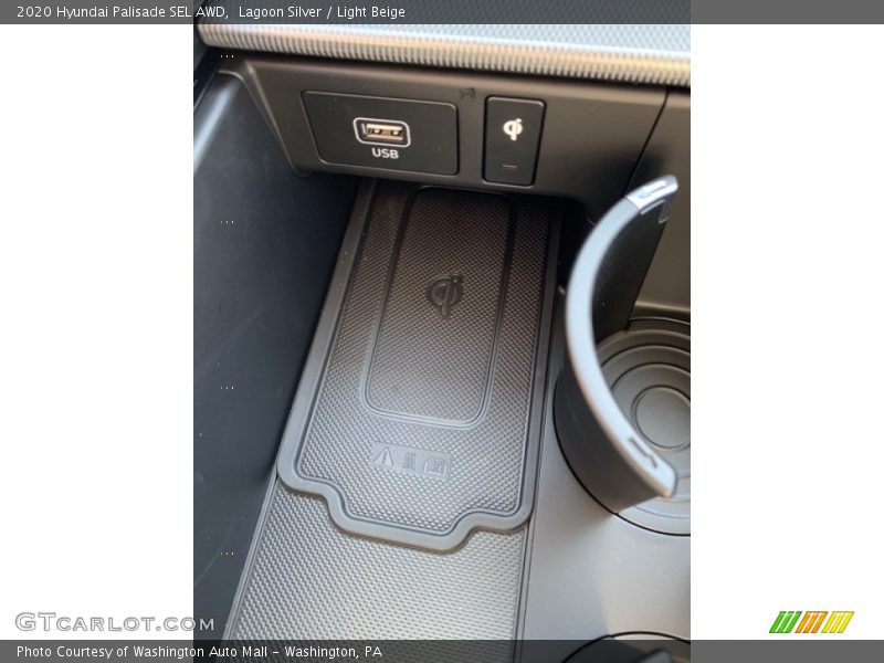 Lagoon Silver / Light Beige 2020 Hyundai Palisade SEL AWD