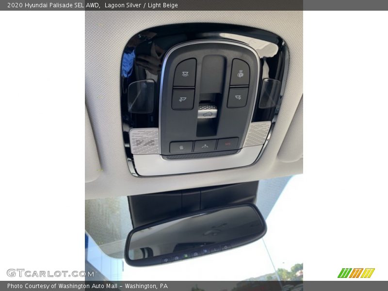 Lagoon Silver / Light Beige 2020 Hyundai Palisade SEL AWD