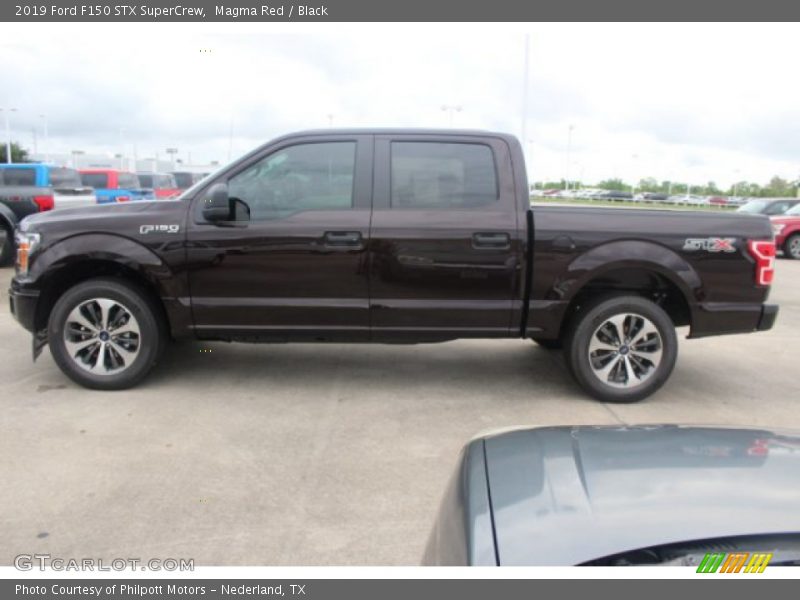 Magma Red / Black 2019 Ford F150 STX SuperCrew