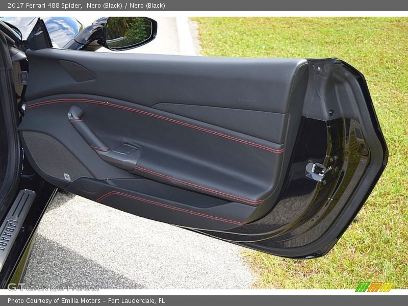 Door Panel of 2017 488 Spider 