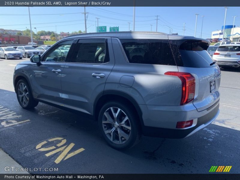 Lagoon Silver / Black/Gray 2020 Hyundai Palisade SEL AWD