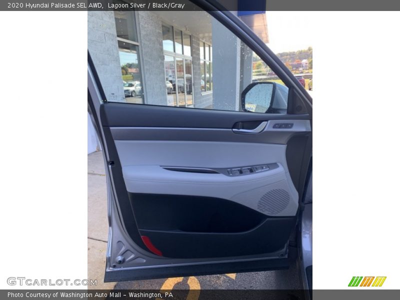 Lagoon Silver / Black/Gray 2020 Hyundai Palisade SEL AWD