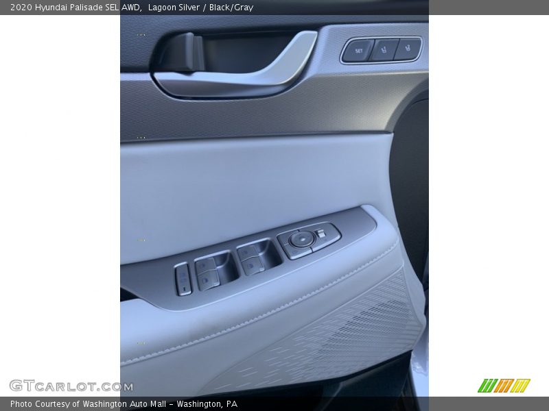 Lagoon Silver / Black/Gray 2020 Hyundai Palisade SEL AWD