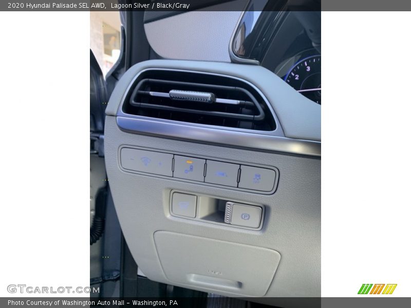 Lagoon Silver / Black/Gray 2020 Hyundai Palisade SEL AWD
