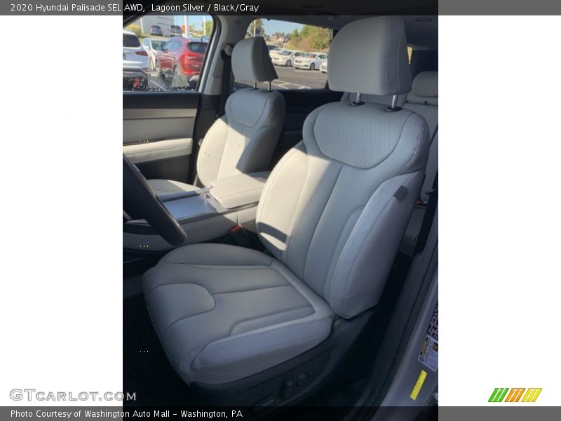Lagoon Silver / Black/Gray 2020 Hyundai Palisade SEL AWD