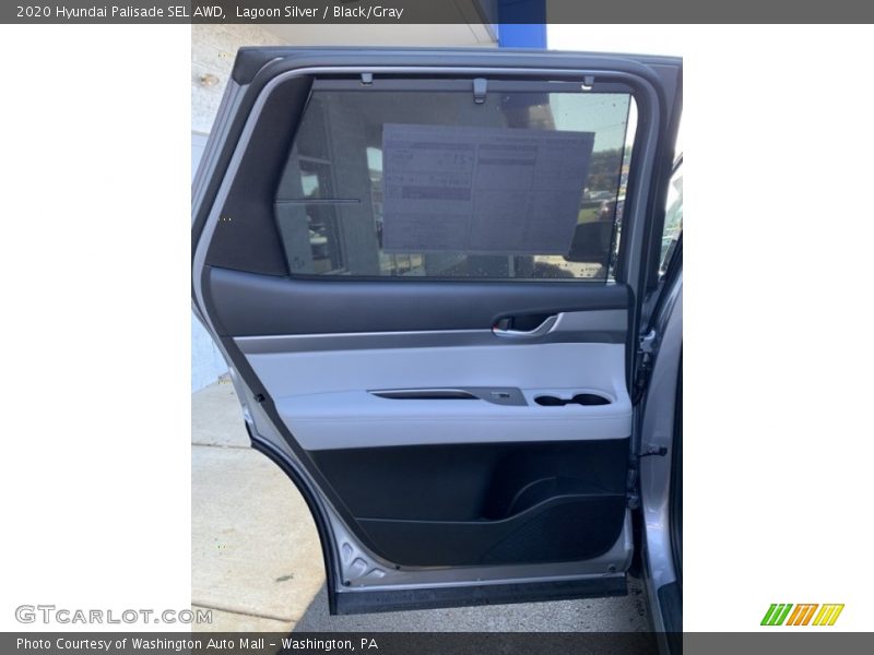 Lagoon Silver / Black/Gray 2020 Hyundai Palisade SEL AWD