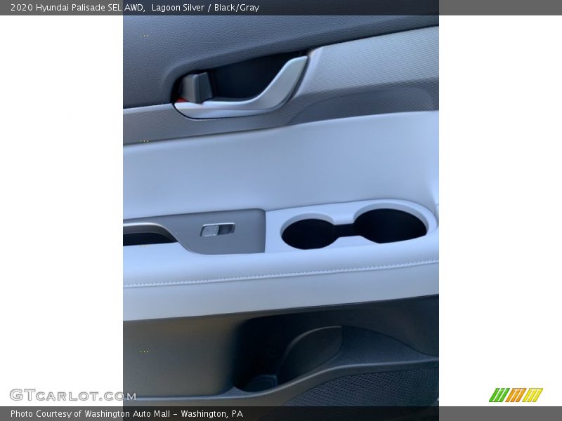 Lagoon Silver / Black/Gray 2020 Hyundai Palisade SEL AWD