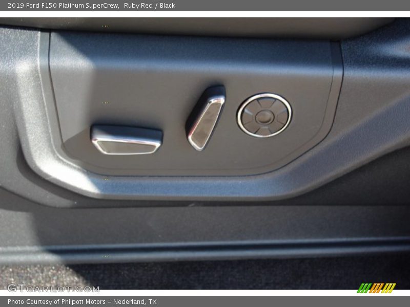 Ruby Red / Black 2019 Ford F150 Platinum SuperCrew