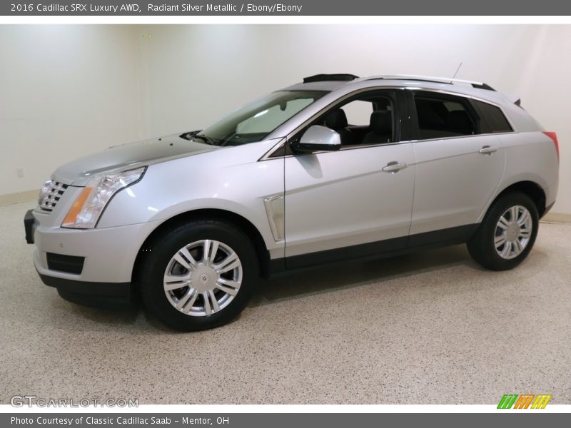 Radiant Silver Metallic / Ebony/Ebony 2016 Cadillac SRX Luxury AWD