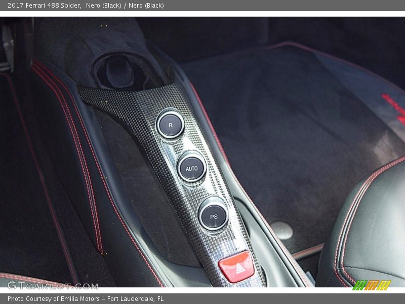 Controls of 2017 488 Spider 