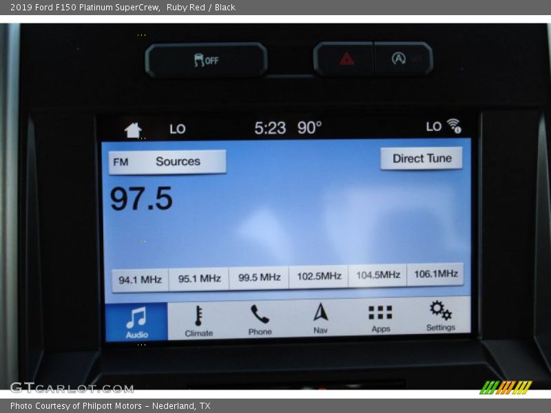 Ruby Red / Black 2019 Ford F150 Platinum SuperCrew