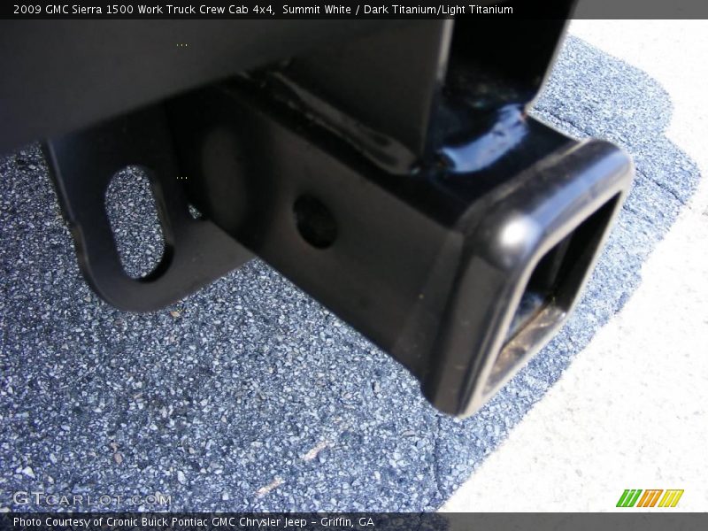 Summit White / Dark Titanium/Light Titanium 2009 GMC Sierra 1500 Work Truck Crew Cab 4x4