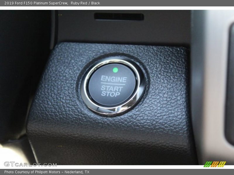Ruby Red / Black 2019 Ford F150 Platinum SuperCrew