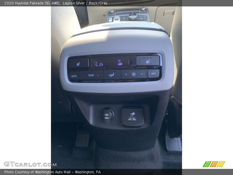 Lagoon Silver / Black/Gray 2020 Hyundai Palisade SEL AWD