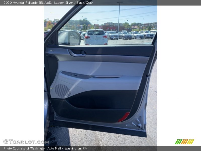 Lagoon Silver / Black/Gray 2020 Hyundai Palisade SEL AWD