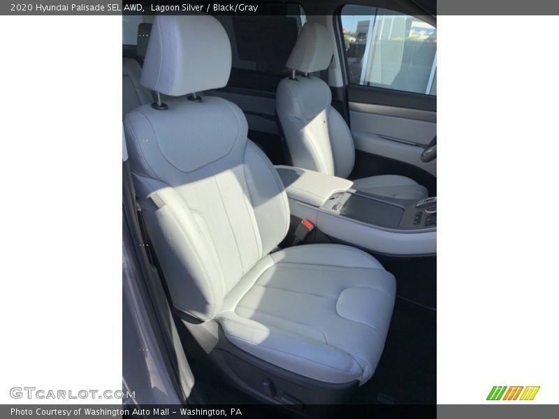 Lagoon Silver / Black/Gray 2020 Hyundai Palisade SEL AWD