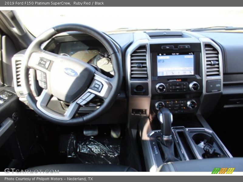 Ruby Red / Black 2019 Ford F150 Platinum SuperCrew