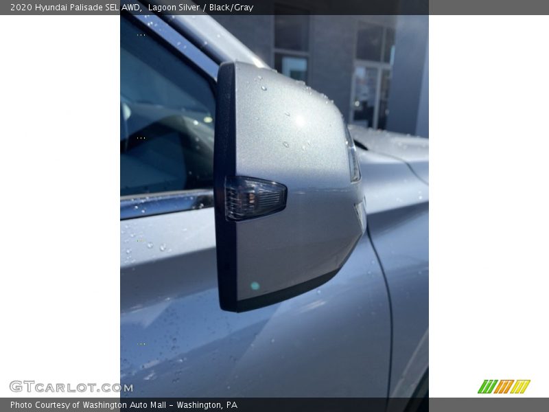Lagoon Silver / Black/Gray 2020 Hyundai Palisade SEL AWD