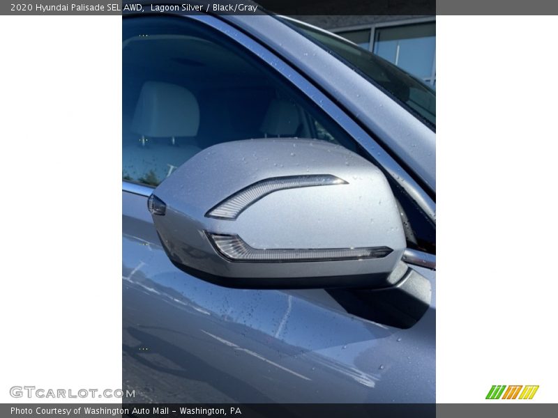 Lagoon Silver / Black/Gray 2020 Hyundai Palisade SEL AWD