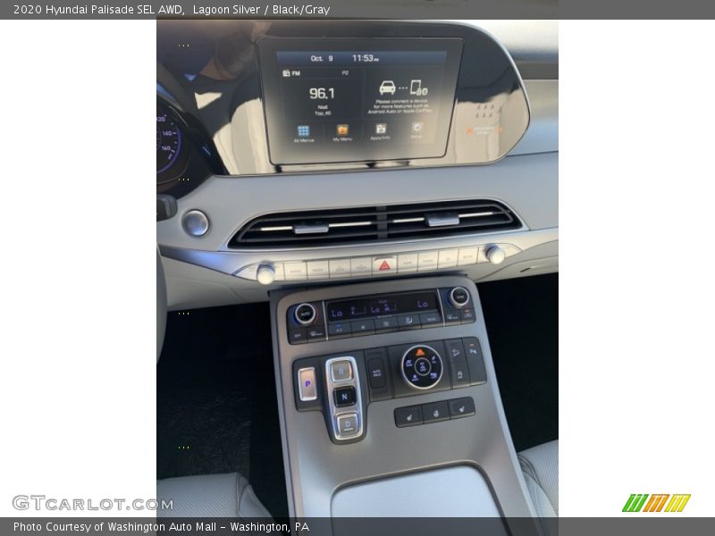 Lagoon Silver / Black/Gray 2020 Hyundai Palisade SEL AWD